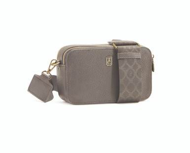 Miami Mini Crossbody With Shoulder Strap - Grey