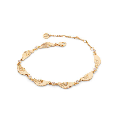 Angel Wings Bracelet Gold