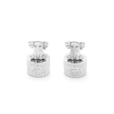 Silver Tooth & Curl Box -