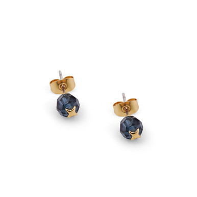 TC Bead - Stud Earrings Midnight