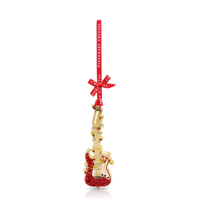 NEW Pearl Guitar Christmas Decoration