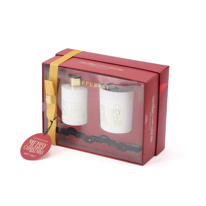 NEW Merry Little Christmas Candle & Diffuser Set