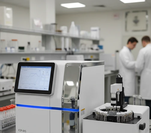 Chemists working in a laboratory