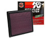 2018 Camry K&N Engine Air Filter - Fits both L4 and V6 engines