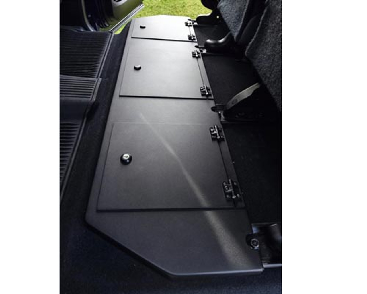 Toyota Tundra Crewmax Aluminum Rear Under Seat Storage Unit - Cabe