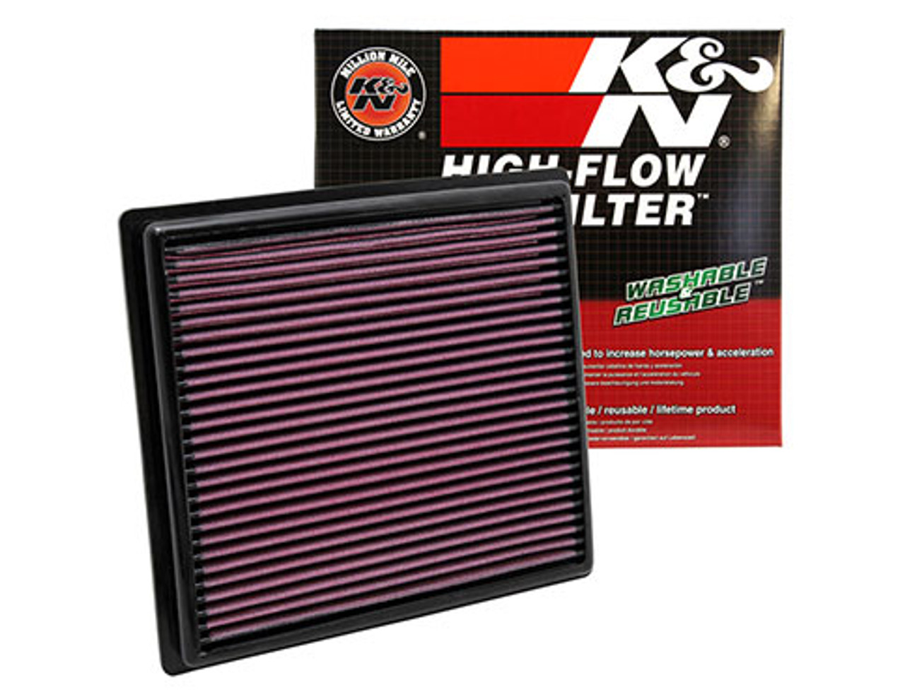 2018 Camry K&N Engine Air Filter - Fits both L4 and V6 engines