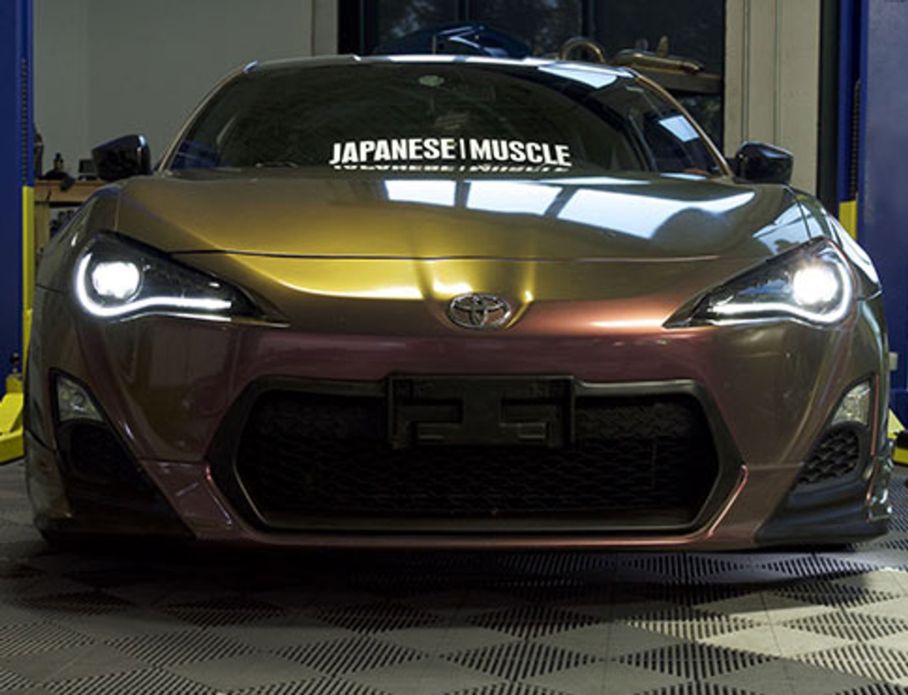 Toyota 86 / Scion FR-S Blacked out LED Headlight units