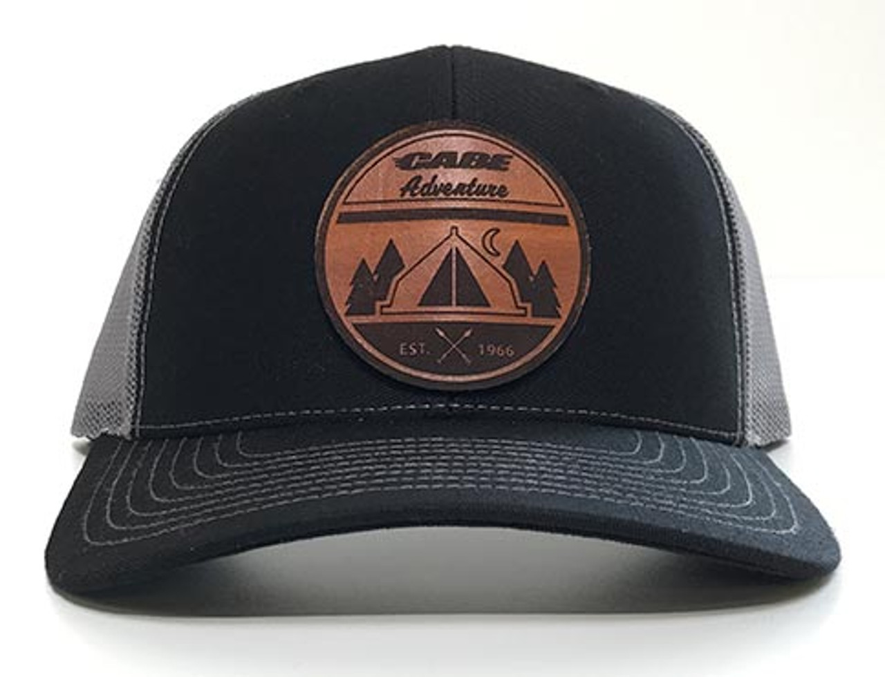 Cabe Adventure Leather Patch Hat