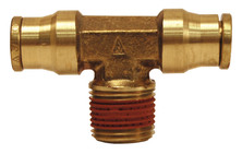 DIXON 728x4 Push-In Male Branch Tees,Brass