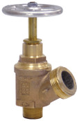 Dixon ASHV1015F 1" MNPT X 1-1/2" MNH SPRINKLER HOSE VALVE - CAST VALVE