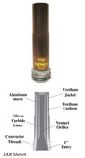 Clemco 04602 SXR-7 Clemlite Lined Urethane Jacketed Long Venturi