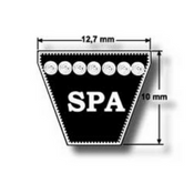 Jason Industrial SPA900N METRIC NOTCHED V BELT