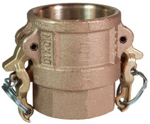 Dixon BD300 3" Brass Bosslock Female Coupler