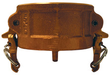 Dixon BH125 1 1/4" Brass Bosslock Dust Cap