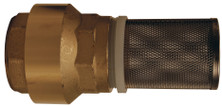 Dixon BVFS40 4" Brass Check Valve w/Strainer