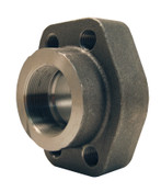 Dixon C62451616NPT Code 62 Hyd 4-Bolt Flat Face Flange CS 1"-11.5 NPTF Thread, Port & Pad