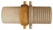 Dixon CAB250 2 1/2" Alum CPLG w/Brass nut