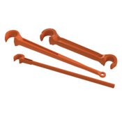 Gearench VW2 Titan Valve Wheel Wrench, Steel, Single-end, Forged, 22 in Length