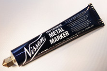 Nissen LCPIF Pink Low Chloride Metal Markers Point Size:5/64", 12/Pk