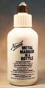 Nissen MBGNM Green Metal Marker In A Bottle, 1/8" Point Size