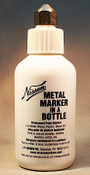 Nissen MBWHM White Metal Marker In A Bottle, 1/8" Point Size