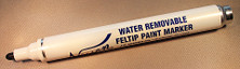 Nissen WRFPBU Blue Water Removable Feltip Paint Marker