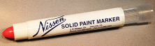 Nissen SPRES Red Solid Paint Markers, 12/Pk