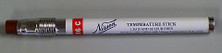 Nissen T600 Temperature Indicating Sticks, 600 Deg F (316 Deg C)