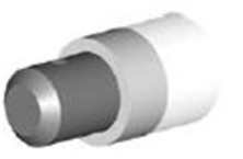 Kennametal 1929061 3/8" (9.5mm) sgl. T290 Series tungsten carbide 90 Deg angle nozzles