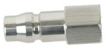 Legacy A64439-X SS Hi Flow Plug, 1/4" Body, 1/4" FNPT, bagged, bulk