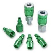 Legacy A71457B ColorConnex? Type B 7-pc 1/4" Green Coupler & Plug Kit