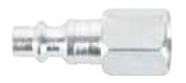 Legacy A73430-X Type D 1/4" female air plug steel (1/4" Series) bagged bulk