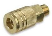 Legacy A73425-X Industrial Type D Cplr 1/4" Body 1/4" MNPT brass bag bulk