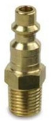 Legacy A73445 Type D 1/4" male plug, brass, 1/4" Body