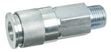 Legacy A75826-X Industrial Type F Push Type Coupler 1/2" MNPT, bagged, bulk
