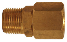 Dixon D366R 3/8" MNPT x 3/8" FNPT Brass In-Line