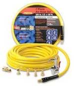 Legacy HOS3-YW Workforce? 7 pc. air kit yellow 3/8" x 50', air hose