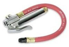 Legacy AL2010 Straight-On Tapered Red Chuck Inflator 12" Hose