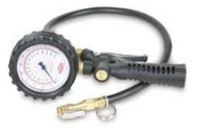 Legacy AL2025 Locking Straight-On Chuck Inflator w/ bleeder, 24" Hose