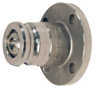 Dixon DBAF74-200 2.5" SS Adapter x 2" 150# ASA Flange, EPDM Seals