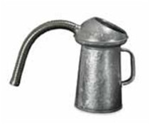 Legacy LM1125 2 Qt. galvanized measure, flexible spout