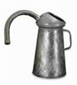 Legacy LM1130 4 Qt. galvanized measure, flexible spout