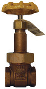 Dixon DBGV125 1-1/4" Brass Domestic Gate Valve Mallable Iron Hand Wheel, FNPT