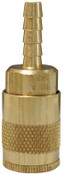 Dixon DC242 1/4" Body x 1/4" Brass Hose Barb