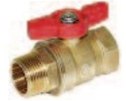 Legend Valve 101-530 1/8" T-900 MXF-T Ball Valve Gauge Cock