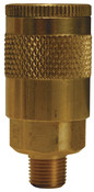 Dixon DC1 1/4" Body x 1/4" MNPT Brass