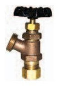 Legend Valve 107-157 1/2" T-523 Compression Inlet, Boiler Drain