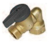 Legend Valve 107-234 3/4" F.I.P. x Hose T-538 Bent Nose Garden Ball Valve