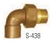 Legend Valve 110-165 1/2" S-438 SWEAT Union Elbow