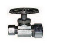 Legend Valve 114-204 5/8" OD X 3/8" OD T-582 Multi-Turn Straight Valve